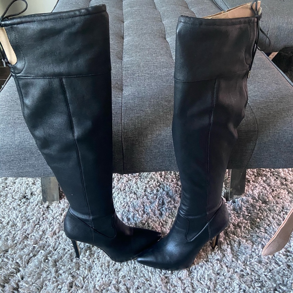 Leather Michael kors high boots